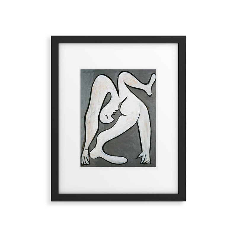 Picasso - Le Acrobat, 1930, Artwork Reproduction, Tshirts, Prints, Posters For Men, Women, Youth Framed Art Print Gallery Image 5