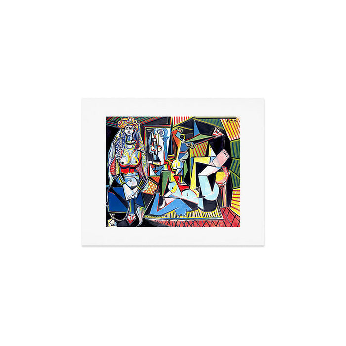 Picasso - Les Femmes d'Alger (Women of Algiers) 1955 Artwork Art Print Gallery Image 1