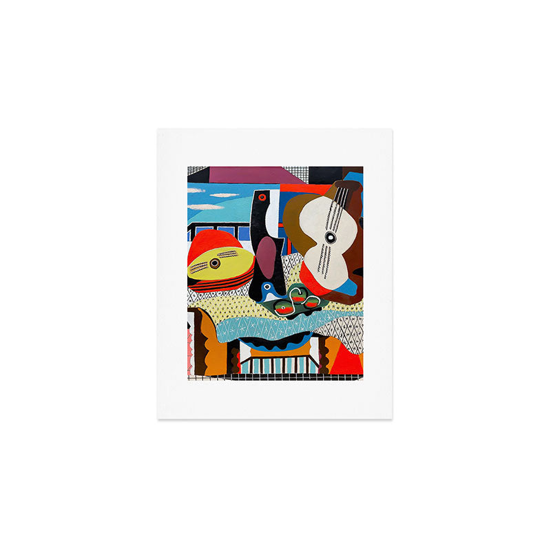 Picasso - Mandolin and Guitar (Mandoline et guitare) 1924 Artwork Art Print Gallery Image 1