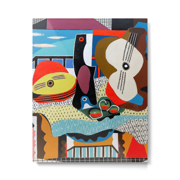 Picasso - Mandolin and Guitar (Mandoline et guitare) 1924 Artwork Metal Print Gallery Image 1
