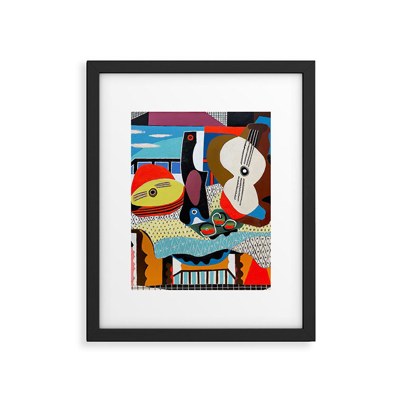 Picasso - Mandolin and Guitar (Mandoline et guitare) 1924 Artwork Framed Art Print Gallery Image 4