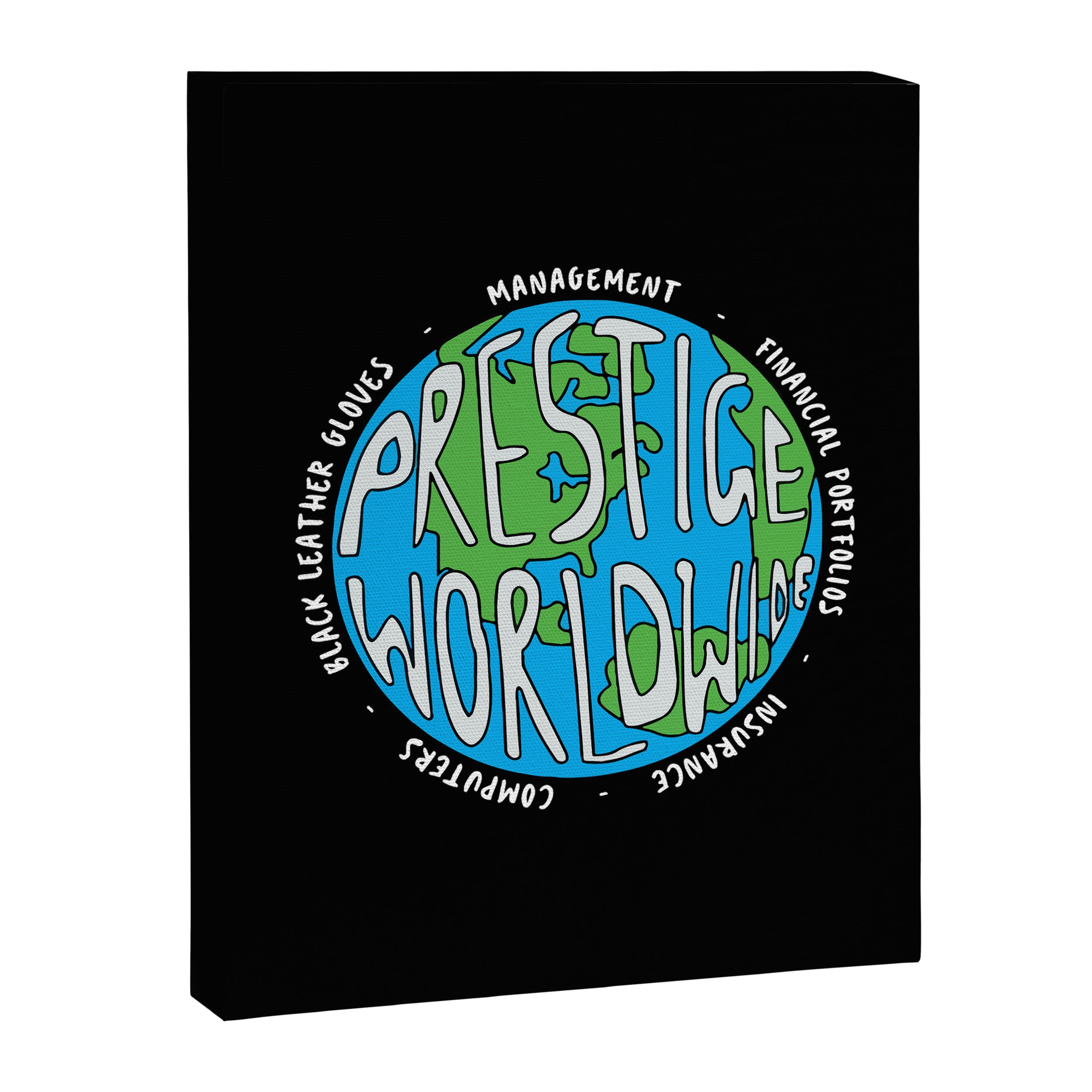Prestige Worldwide Enterprise, The First Word In Entertainment, Step Brothers Original Design for Wa Canvas Print Gallery Image 8