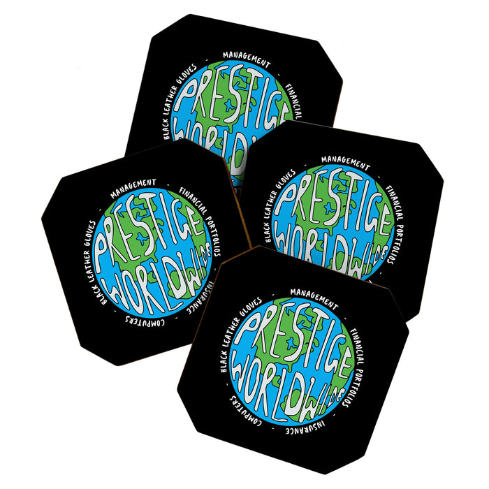 Prestige Worldwide Enterprise, The First Word In Entertainment, Step Brothers Original Design for Wa Coaster Gallery Image 1