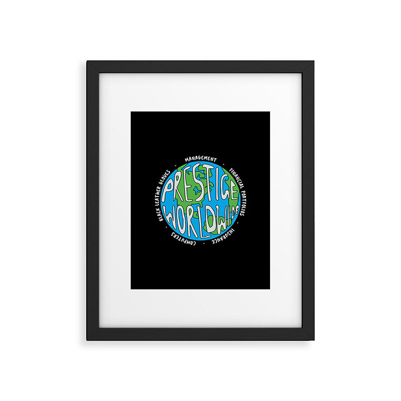 Prestige Worldwide Enterprise, The First Word In Entertainment, Step Brothers Original Design for Wa Framed Art Print Gallery Image 6
