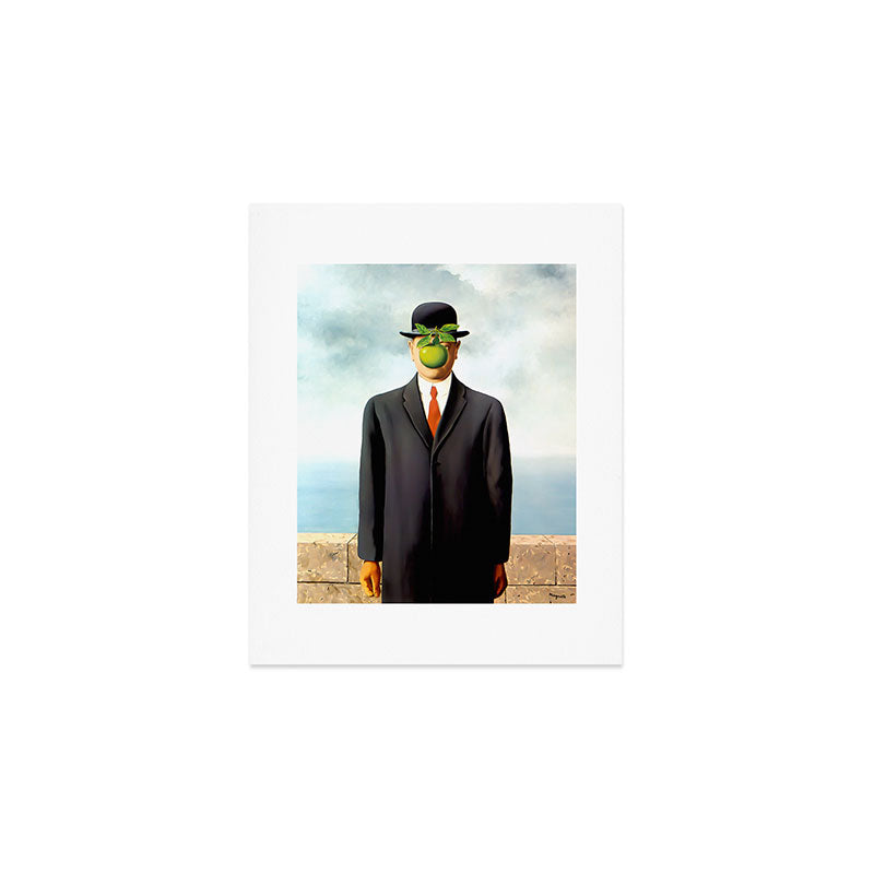Rene Magritte The Son of Man, 1964 Artwork, Tshirts, Posters, Prints, Bags, Men, Women, Youth Art Print Gallery Image 1