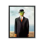 Rene Magritte The Son of Man, 1964 Artwork, Tshirts, Posters, Prints, Bags, Men, Women, Youth Framed Canvas Print Gallery Image 6