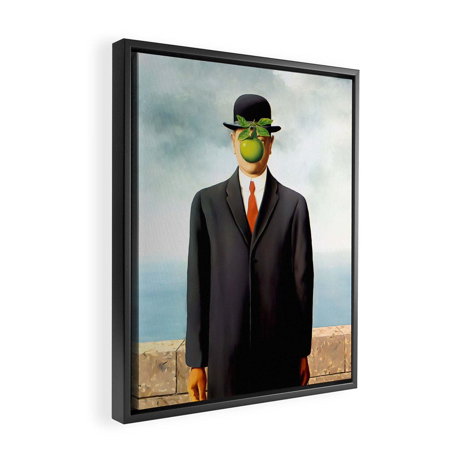 Rene Magritte The Son of Man, 1964 Artwork, Tshirts, Posters, Prints, Bags, Men, Women, Youth Framed Canvas Print Gallery Image 2