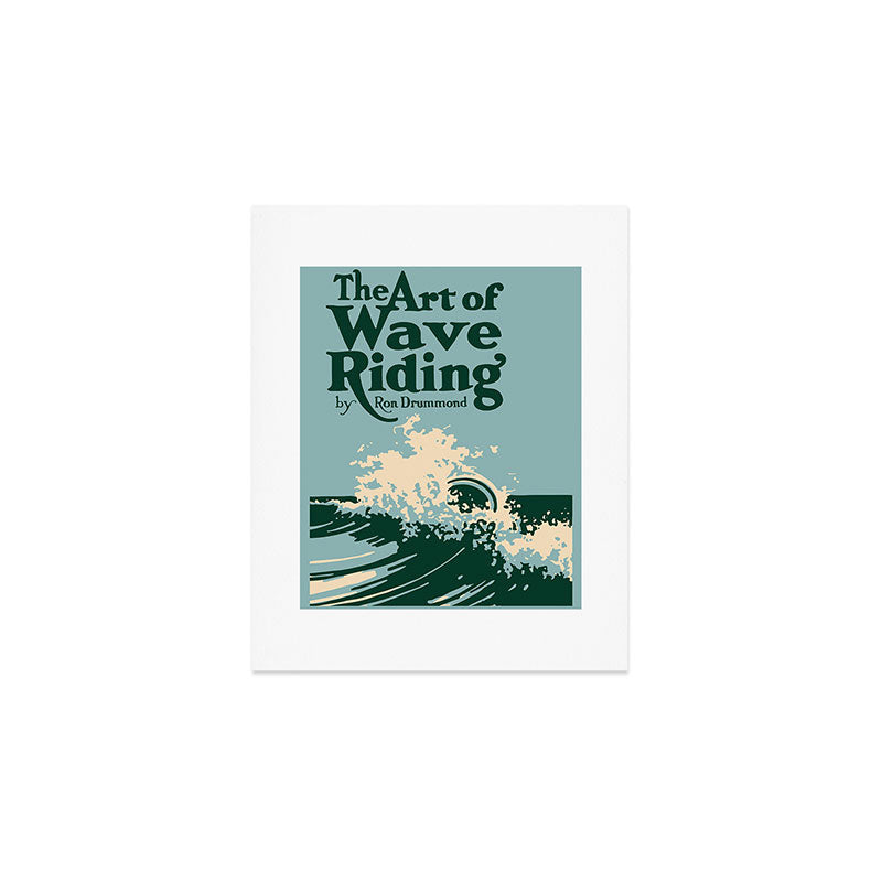 The Art of Wave Riding 1931, First Surfing Book Artwork, for Wall Art, Prints, Posters, Tshirts, Men, Women, Kids Art Print Gallery Image 1
