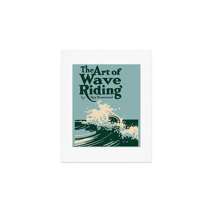The Art of Wave Riding 1931, First Surfing Book Artwork, for Wall Art, Prints, Posters, Tshirts, Men, Women, Kids Art Print Gallery Image 1