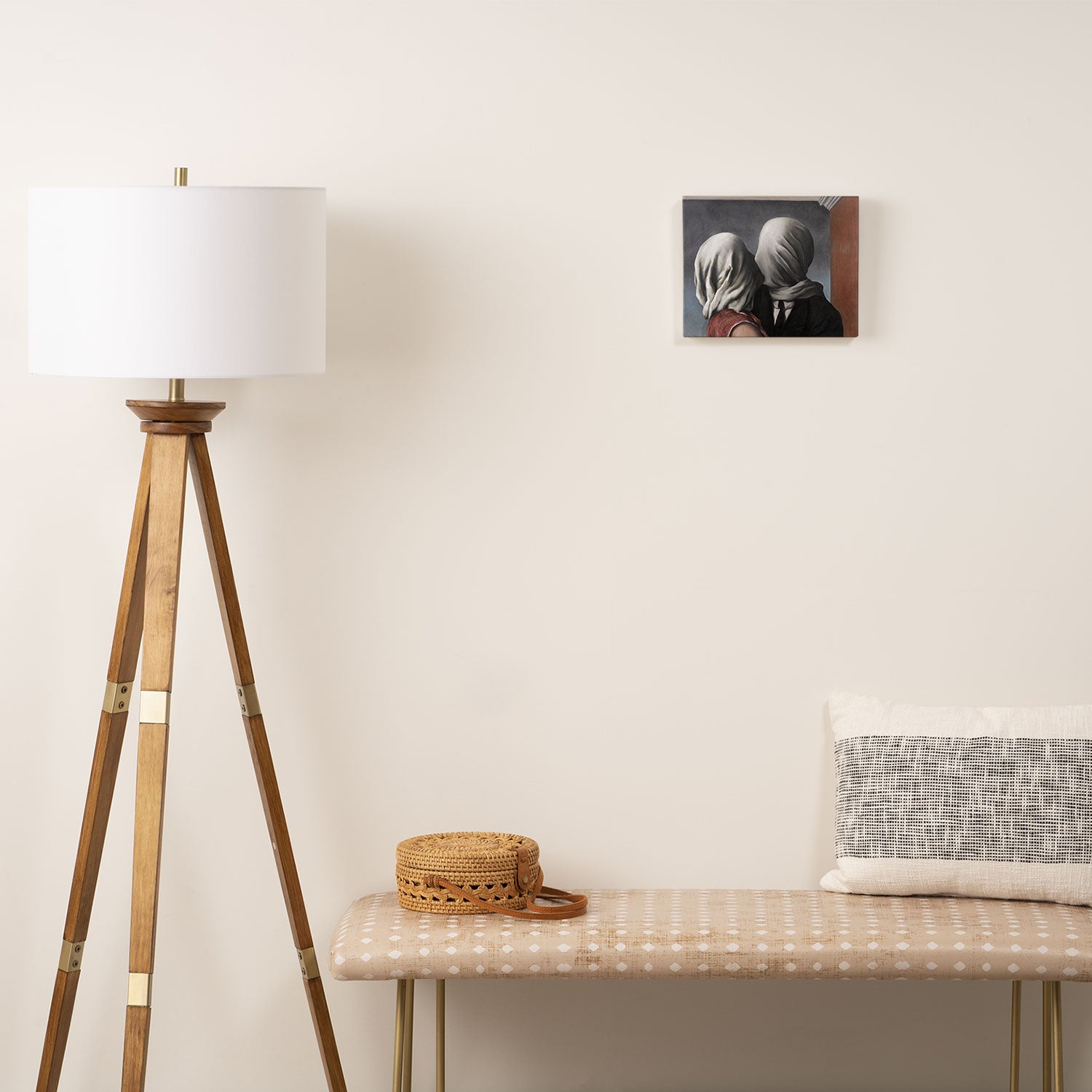 The Lovers II (Les Amants) 1928, Artwork Rene Magritte For Prints, Posters, Shirts, Bags Men Women K Canvas Print Gallery Image 2