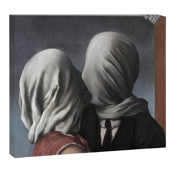 The Lovers II (Les Amants) 1928, Artwork Rene Magritte For Prints, Posters, Shirts, Bags Men Women K Canvas Print Gallery Image 1