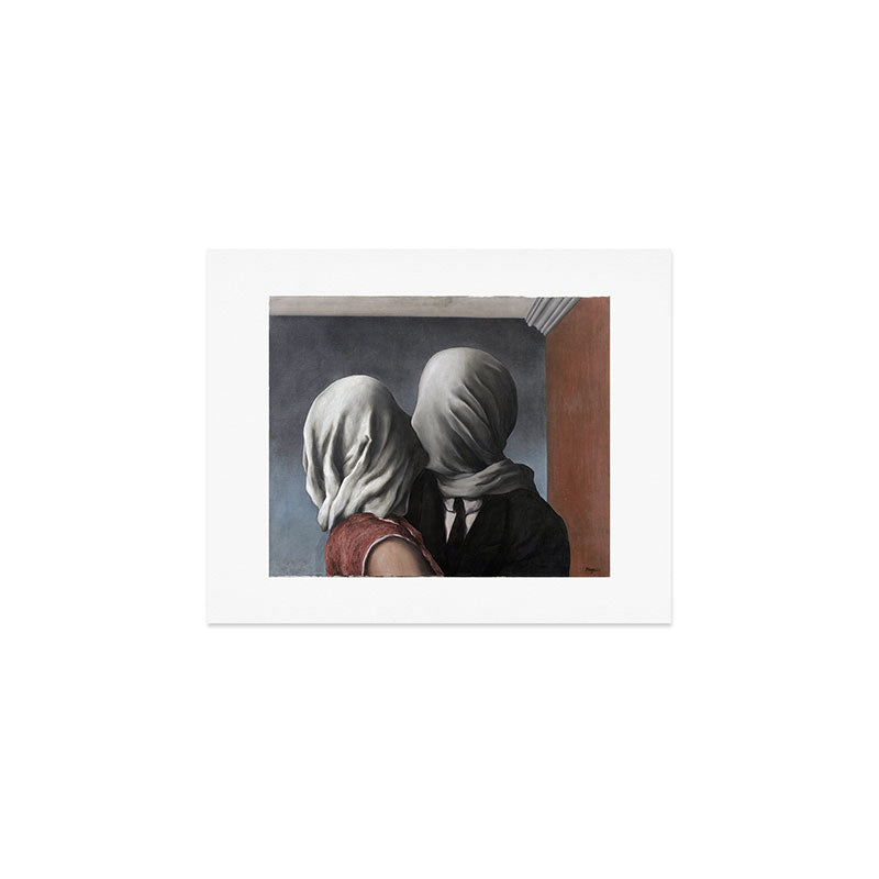 The Lovers II (Les Amants) 1928, Artwork Rene Magritte For Prints, Posters, Shirts, Bags Men Women K Art Print Gallery Image 1