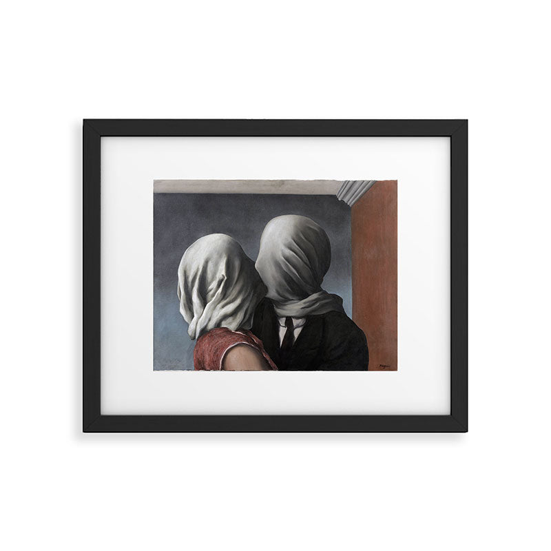 The Lovers II (Les Amants) 1928, Artwork Rene Magritte For Prints, Posters, Shirts, Bags Men Women K Framed Art Print Gallery Image 5