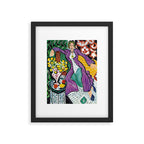 Woman in a Purple Coat 1937 by Henri Matisse, Artwork Design, Poster Tshirt, Tee, Jersey, Postcard Framed Art Print Gallery Image 5