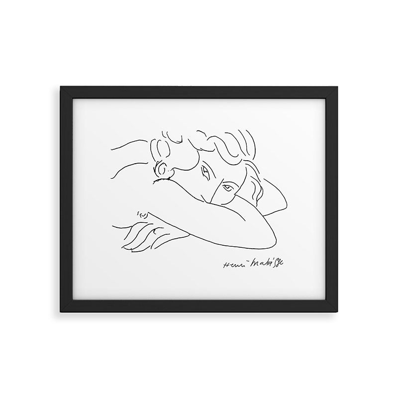 Young Woman With Face Buried In Arms (jeune Femme Le Visage Enfoui Dans Les Bras), Henri Matisse, Ar Framed Art Print Gallery Image 5