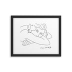 Young Woman With Face Buried In Arms (jeune Femme Le Visage Enfoui Dans Les Bras), Henri Matisse, Ar Framed Art Print Gallery Image 5