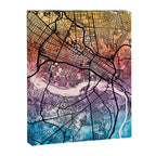 Richmond Virgina City Map Canvas Print Gallery Image 6