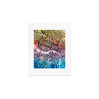 Richmond Virgina City Map Art Print Gallery Image 1