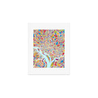 Washington DC Street Map Art Print Gallery Image 1