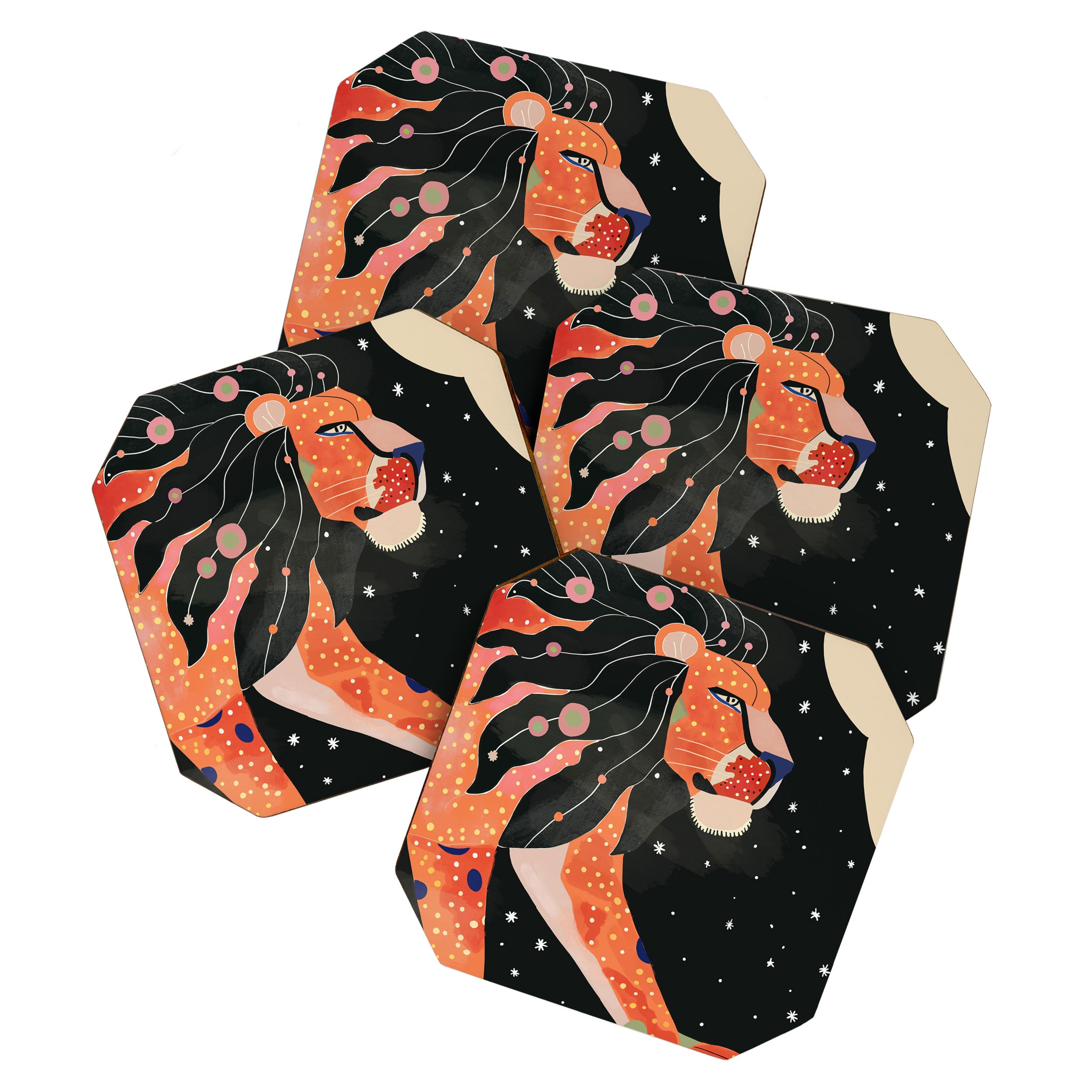 Astral Lion Coaster Gallery Image 1