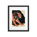 Astral Lion Framed Art Print Gallery Image 5