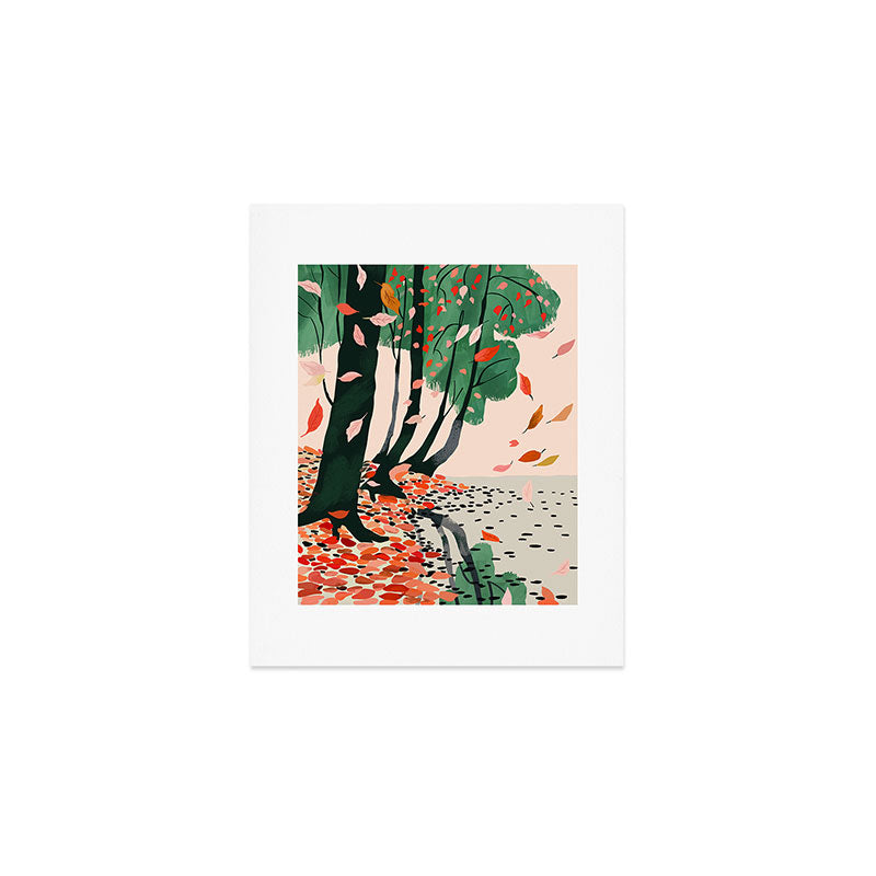 Autumn Leaves Art Print Gallery Image 1