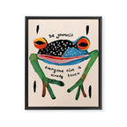 Be Yourself Framed Canvas Print Gallery Image 6