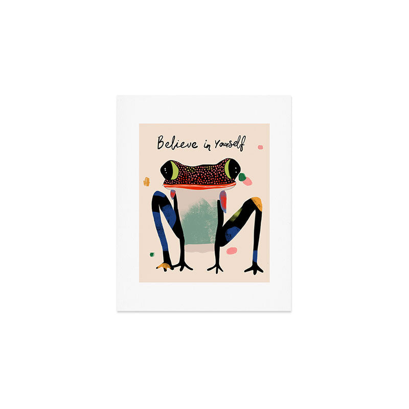 Believe and Leap Art Print Gallery Image 1