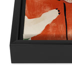 Bookish Pup Framed Canvas Print Gallery Image 3