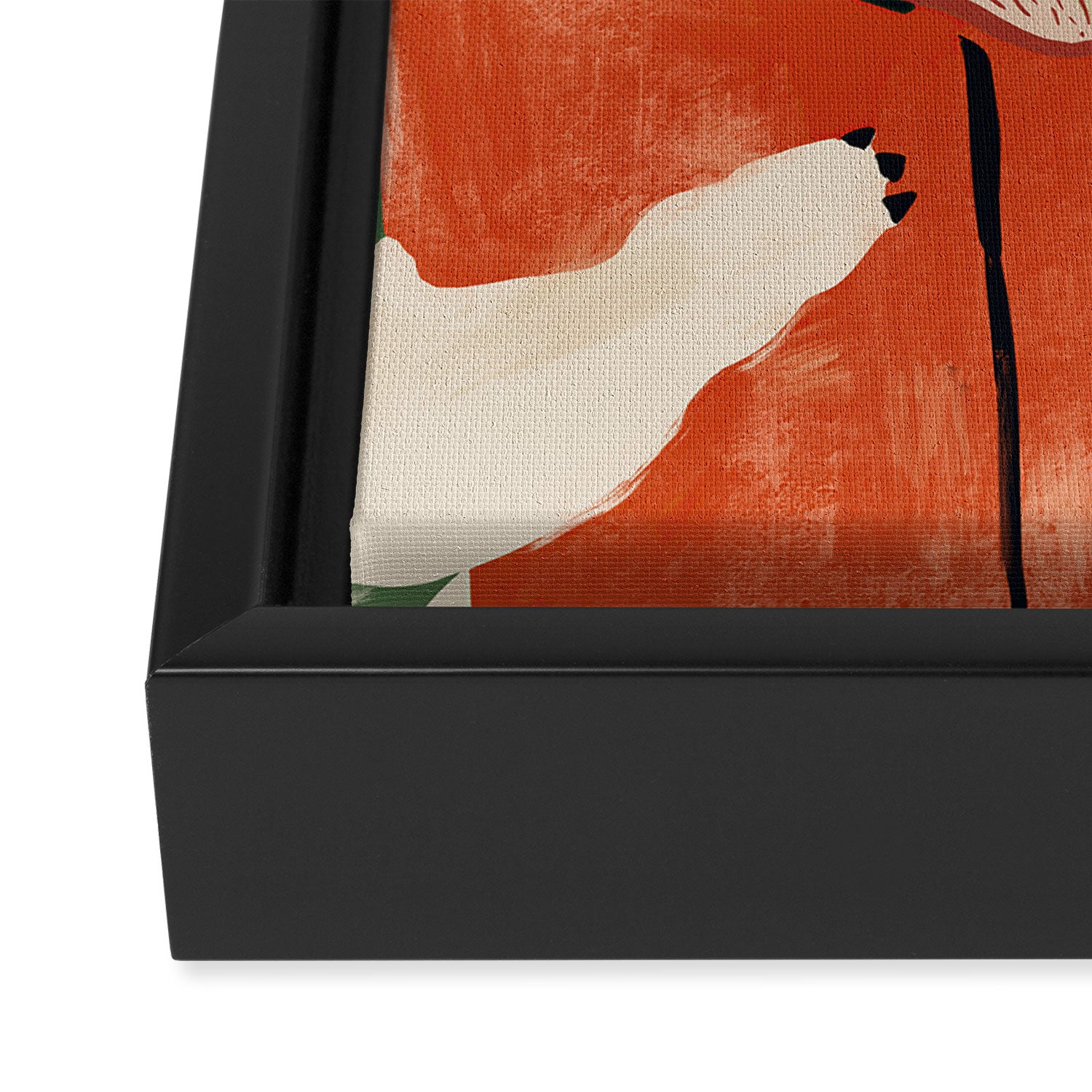 Bookish Pup Framed Canvas Print Gallery Image 3