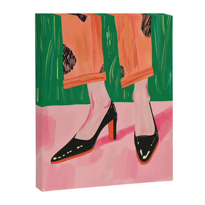 Chic Stroll Canvas Print Gallery Image 1