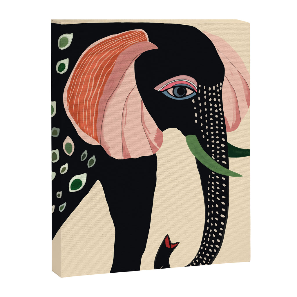 Colorful Elephant Canvas Print Gallery Image 6