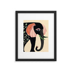 Colorful Elephant Framed Art Print Gallery Image 5