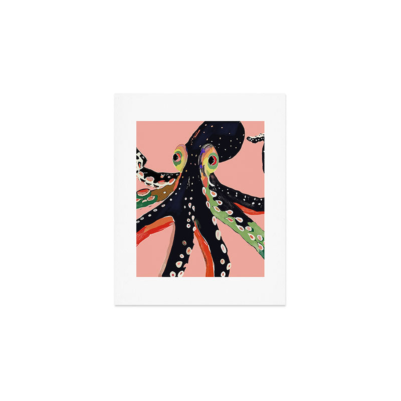 Colorful Octopus Art Print Gallery Image 1