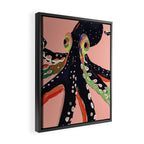 Colorful Octopus Framed Canvas Print Gallery Image 2