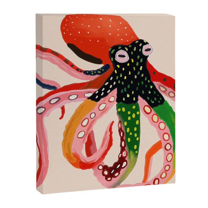 Colorful Octopus II Canvas Print Gallery Image 1