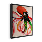 Colorful Octopus II Framed Canvas Print Gallery Image 2