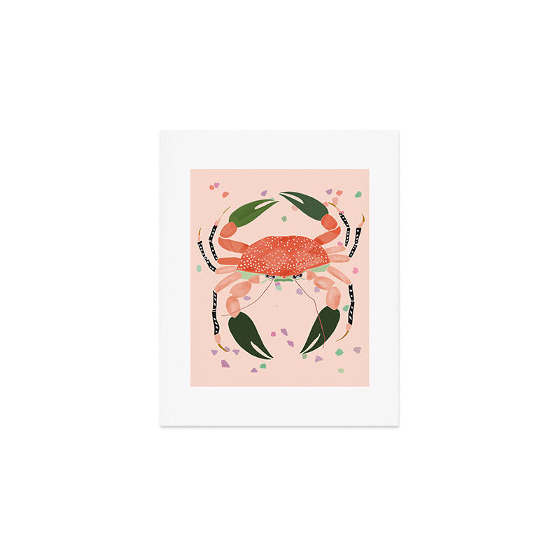 Crab Fiesta Art Print Gallery Image 1