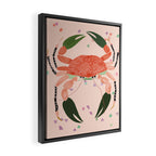 Crab Fiesta Framed Canvas Print Gallery Image 2