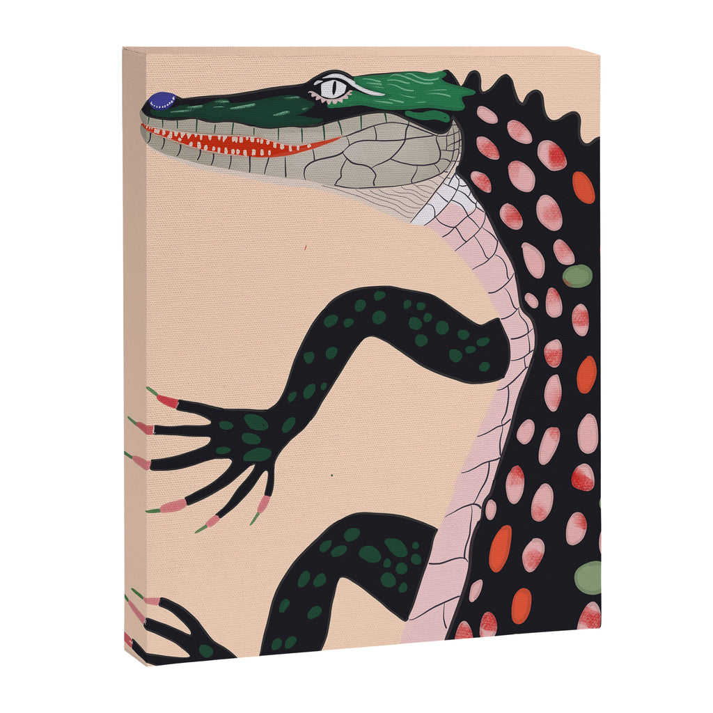 Crocodile Canvas Print Gallery Image 6
