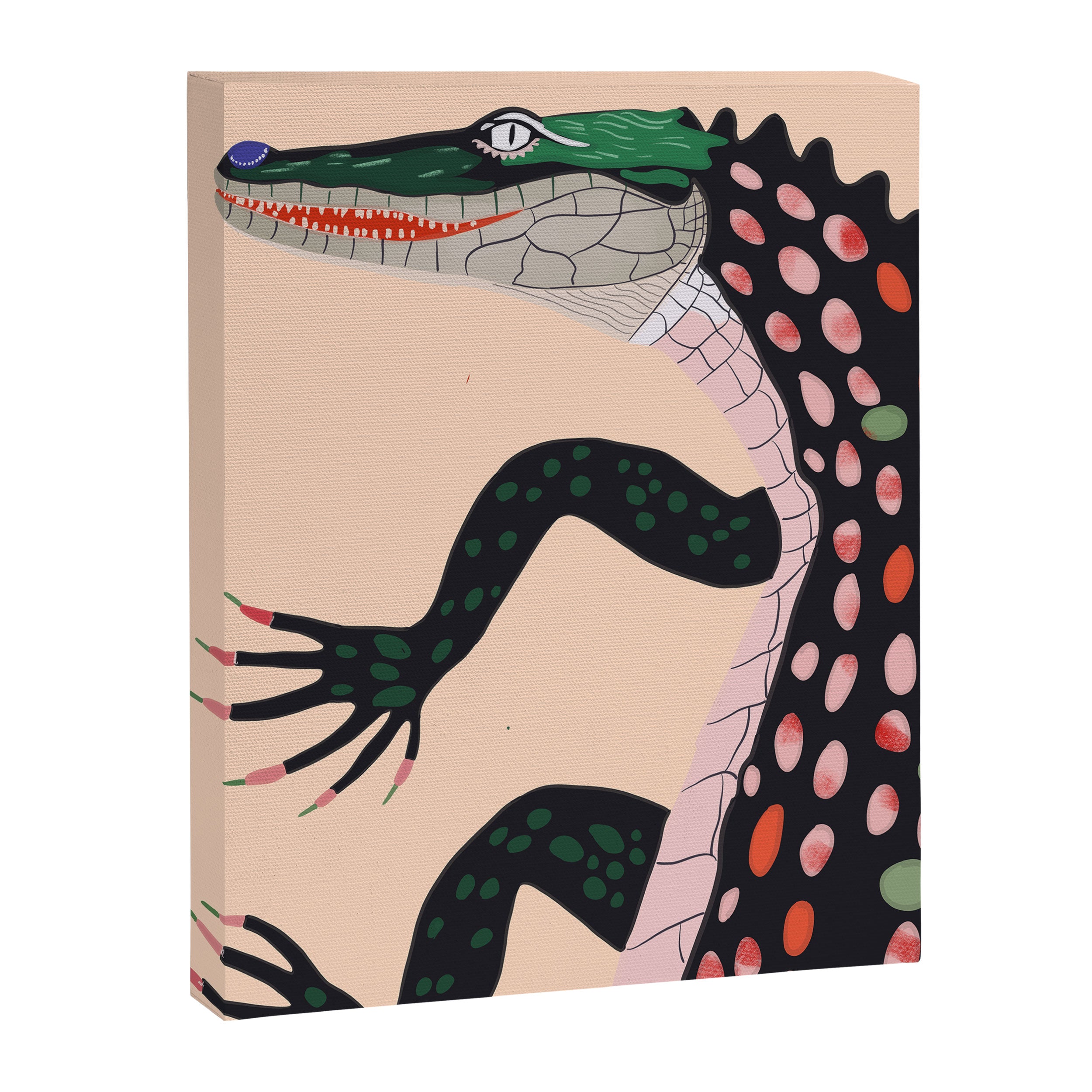 Crocodile Canvas Print Gallery Image 6