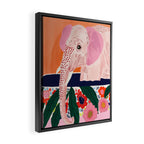 Elephant Spa Day Framed Canvas Print Gallery Image 2