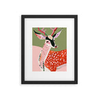Enchanted Deer Framed Art Print Gallery Image 5