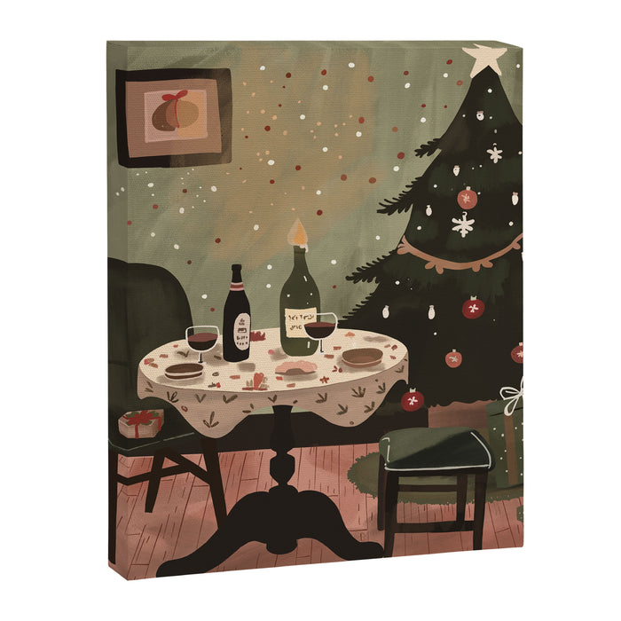 Festive Evenings Canvas Print Gallery Image 1