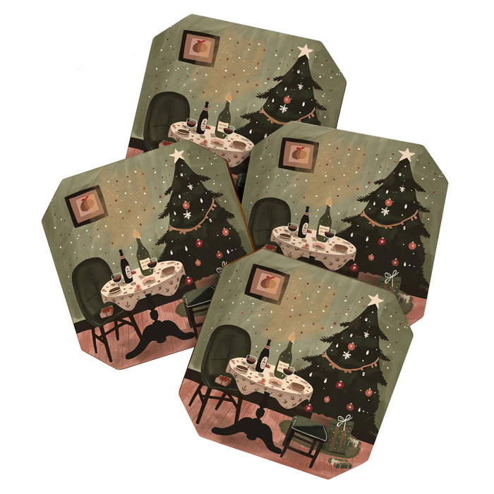 Festive Evenings Coaster Gallery Image 1