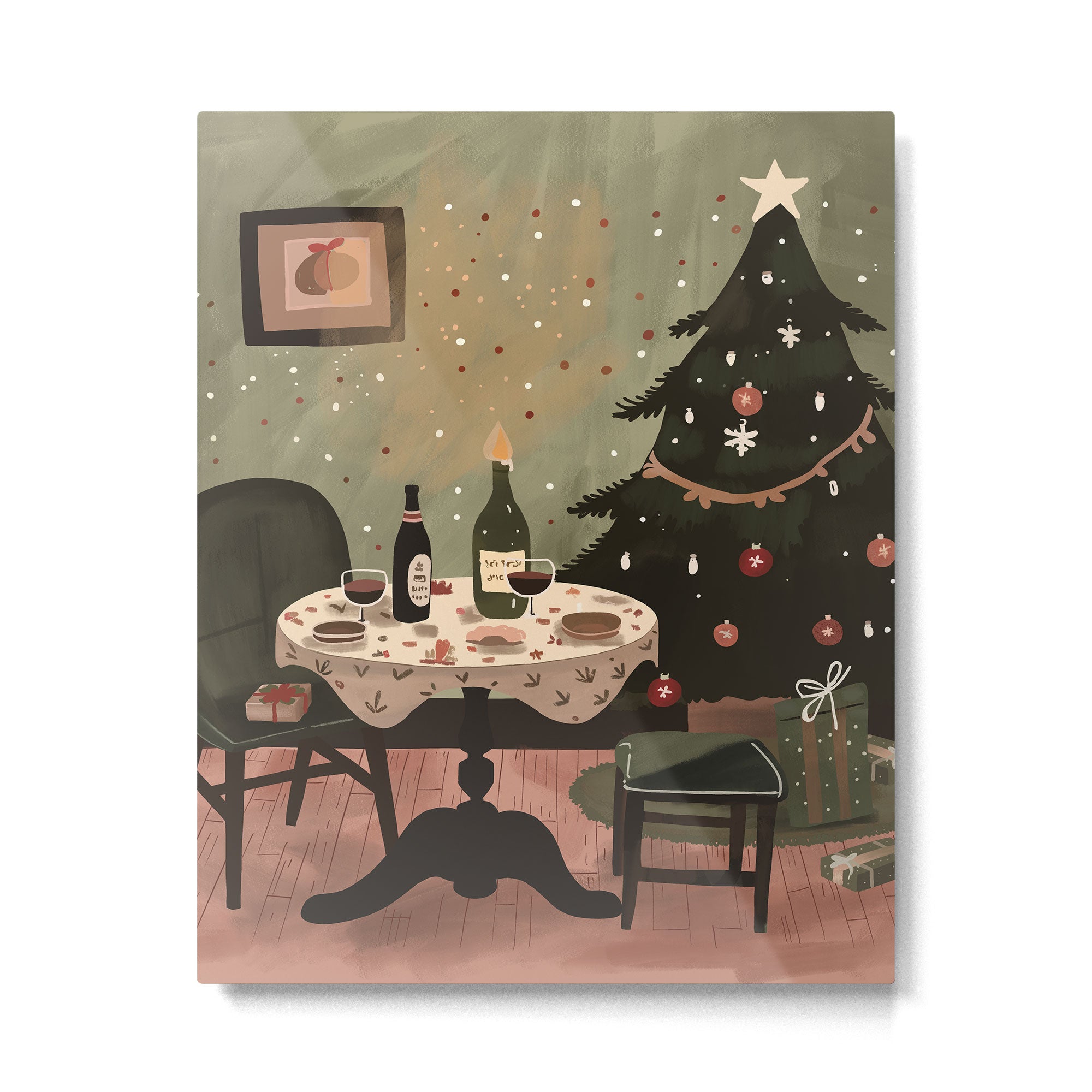 Festive Evenings Metal Print Gallery Image 6
