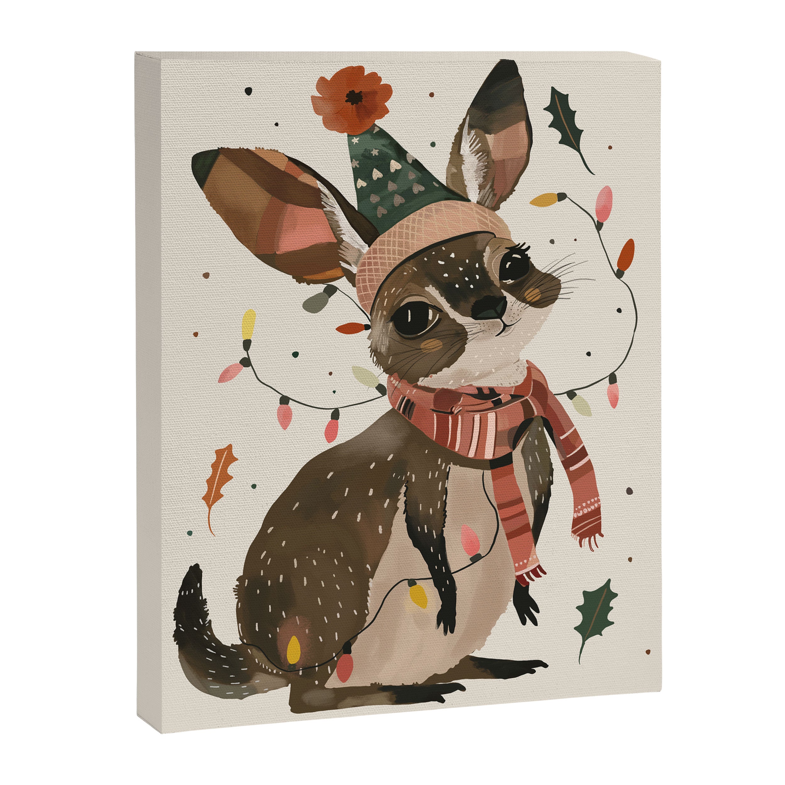 Festive Joey Canvas Print Gallery Image 8