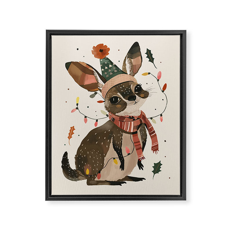 Festive Joey Framed Canvas Print Gallery Image 8