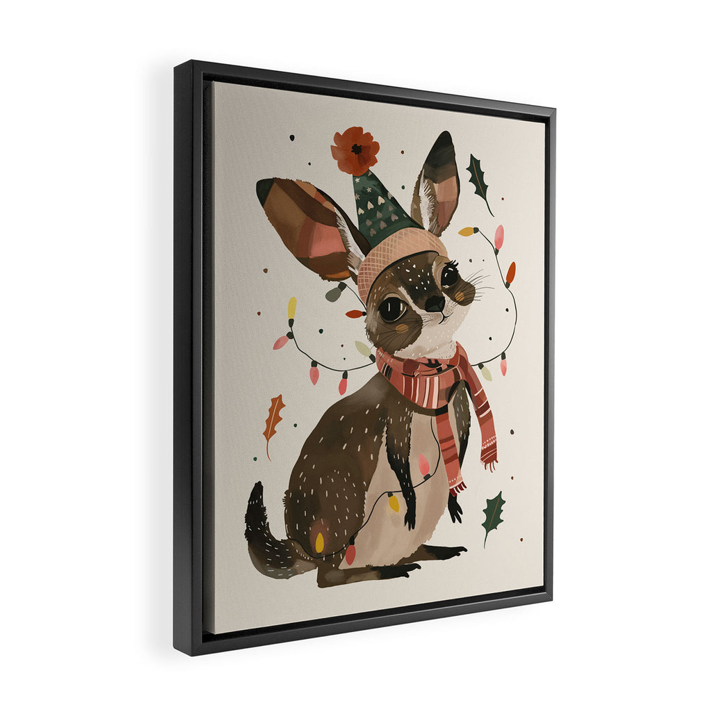 Festive Joey Framed Canvas Print Gallery Image 2