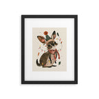 Festive Joey Framed Art Print Gallery Image 6